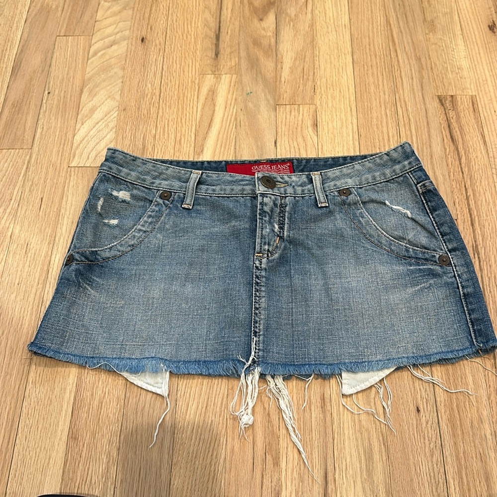 Guess Jeans Denim Mini Skirt size 29